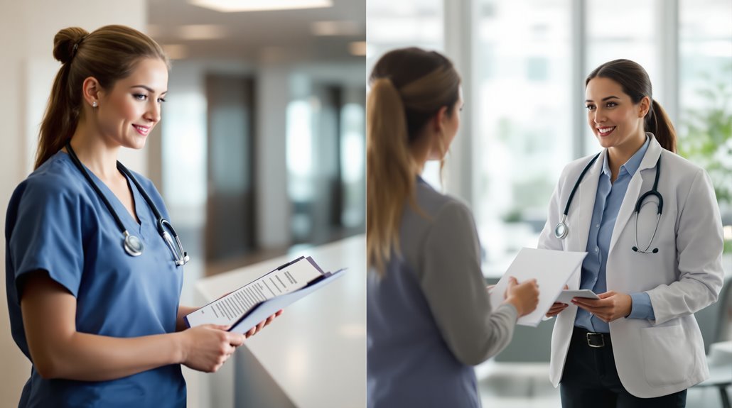 hospital vs staffing agency